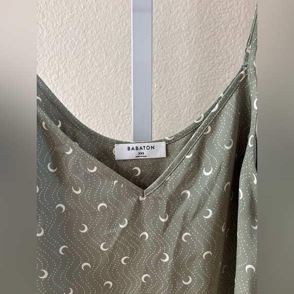Babaton Everly Crescent Moon Camisole in Sage Frost / Frappe - Size XXS - Picture 4 of 4